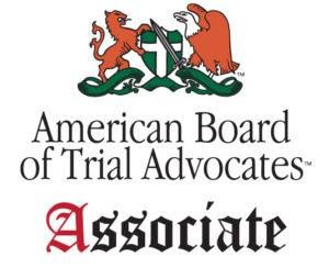 american board of trial advocates associate.