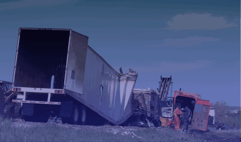 I 5 Semi Truck Collision 20240305